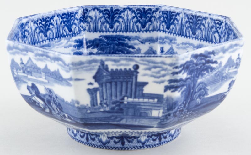 Bowl octagonal c1930s